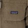 Patagonia Women's Cord Fjord Coat Jacket - seabird grey - front detail