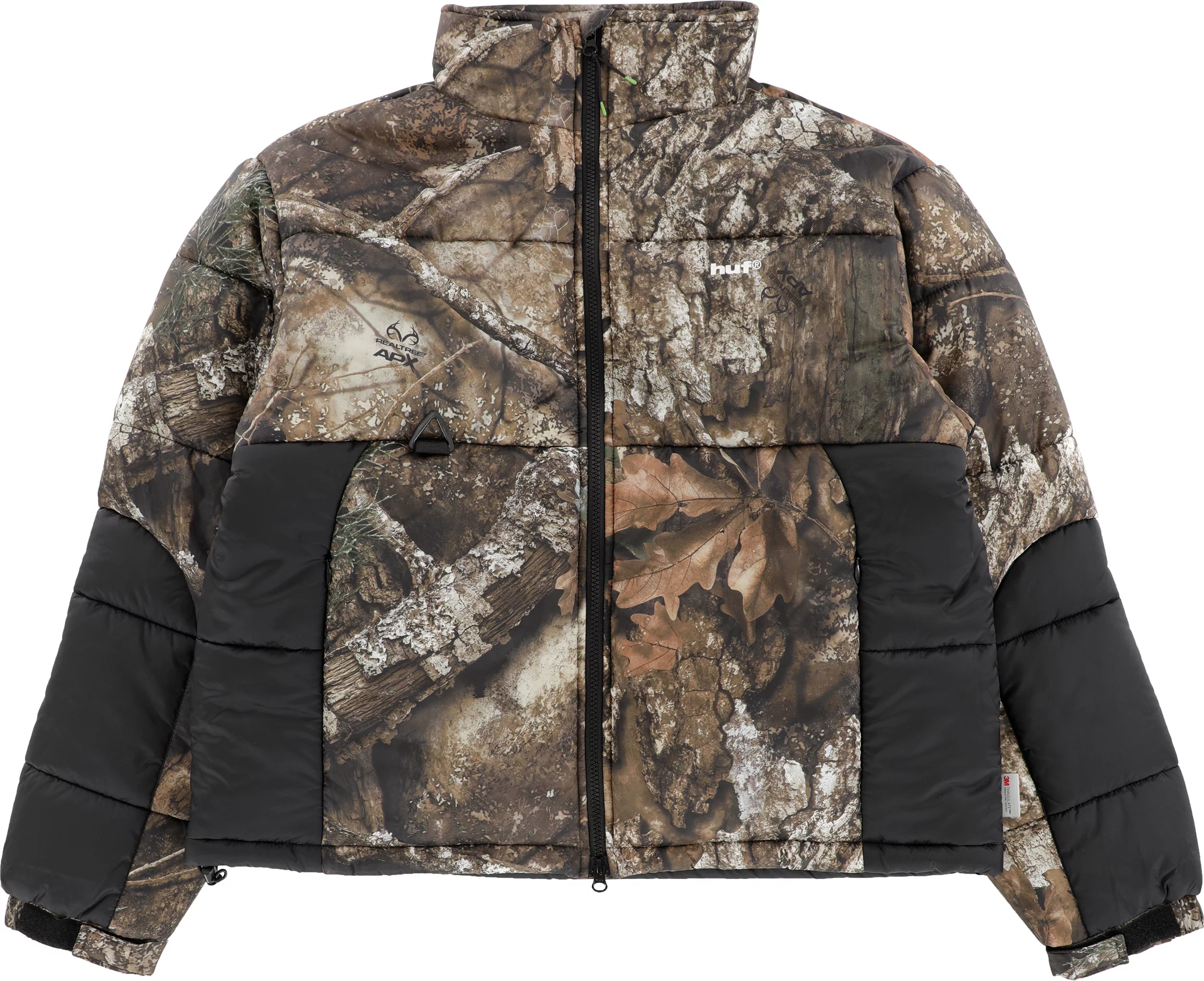 スキー HUF STANDARD PUFFER JACKET II HUF（ハフ）の「STANDARD PUFFER JACKET II / HUF パファー