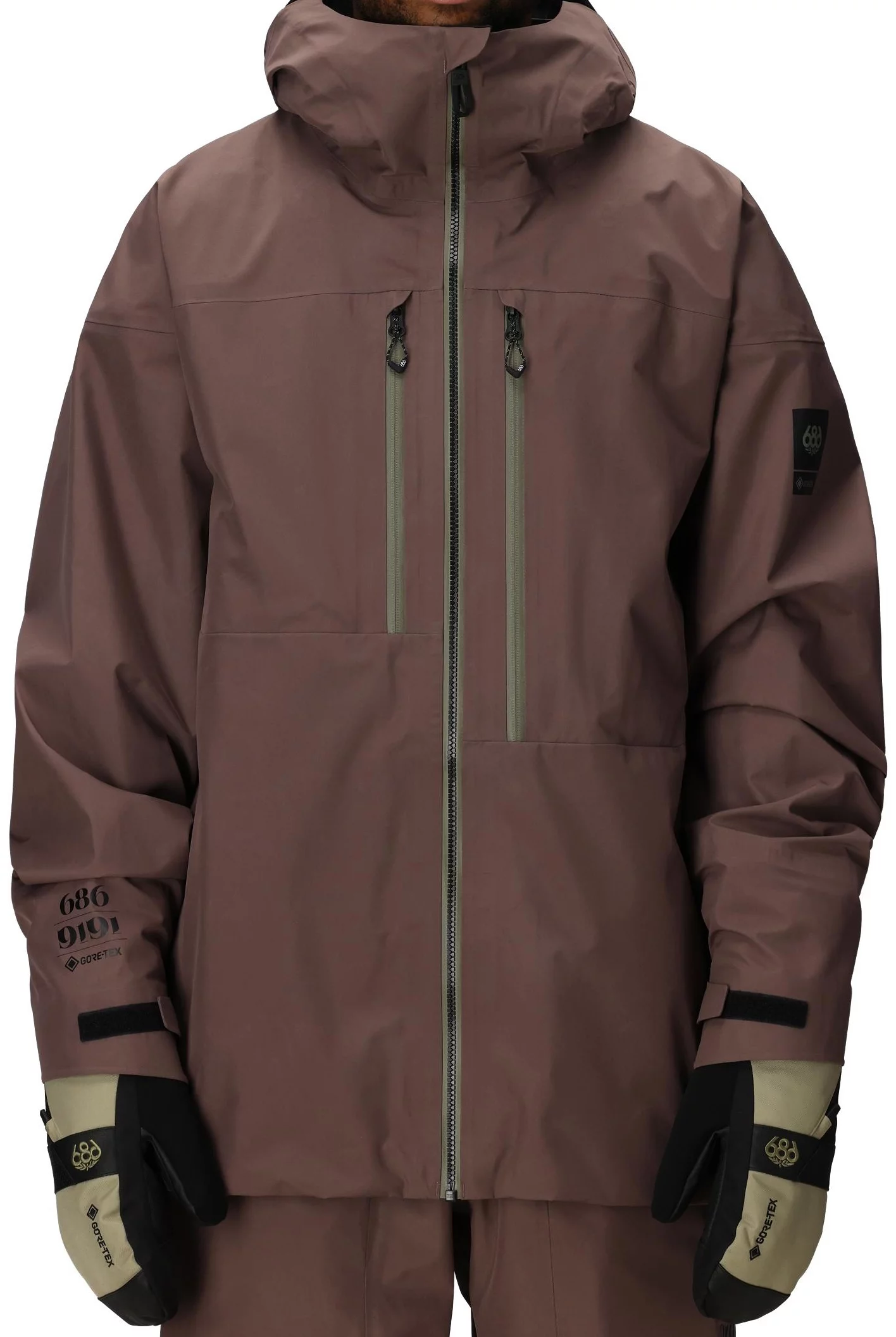 686 GORE-TEX 3L ATV Thermagraph Insulated Jacket - peppercorn