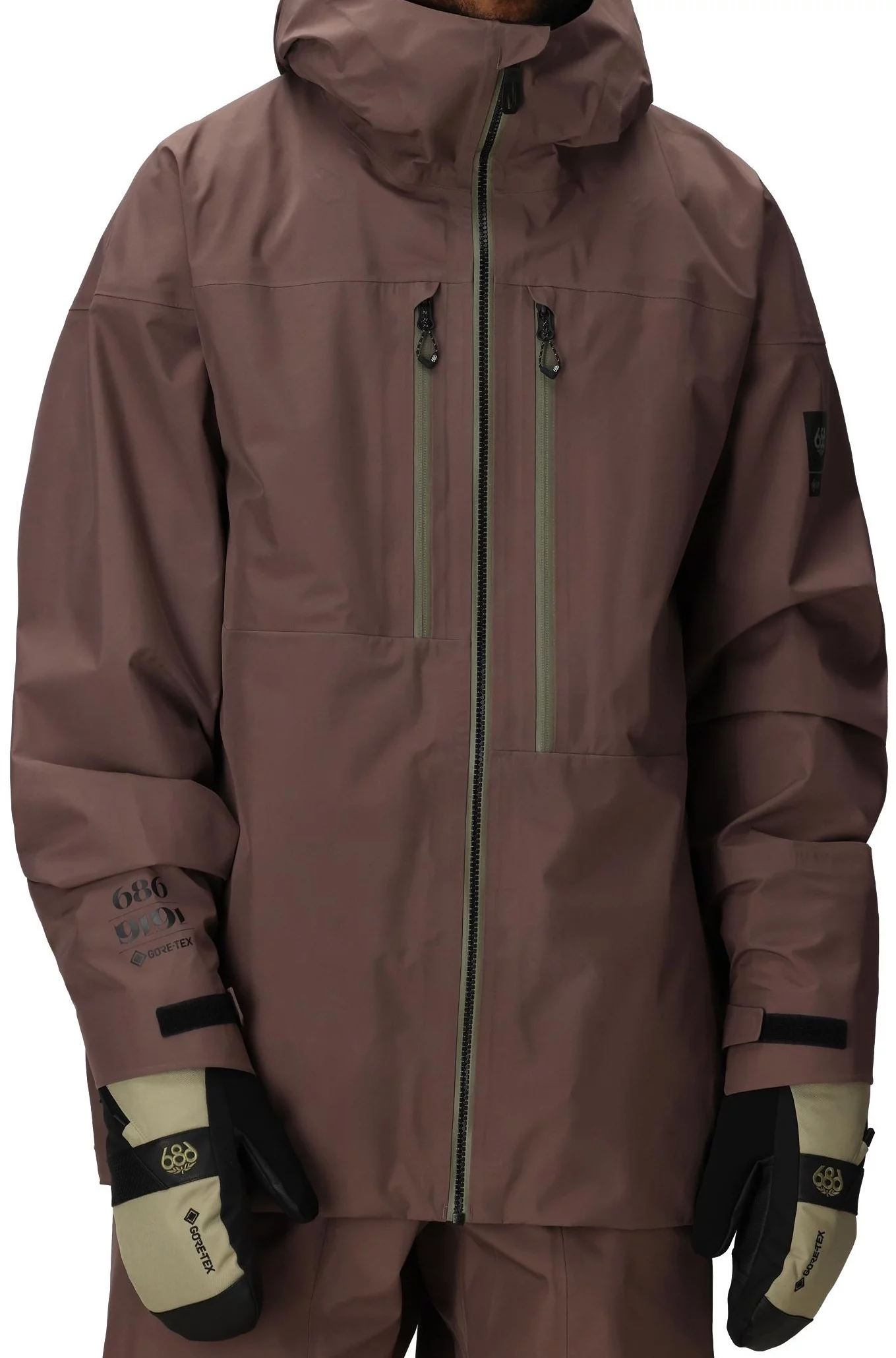 【686】GORE-TEX PRO 3L Thermagraph Bib M 686 GORE-TEX Pro 3L Thermagraph Bibs - Men's | evo