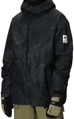 686 GORE-TEX Fragment Shell Anorak Jacket - black hemisphere | Tactics