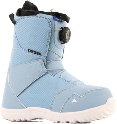 Burton Kids Smalls Boa Snowboard Boots 2026 - dusty blue - view large