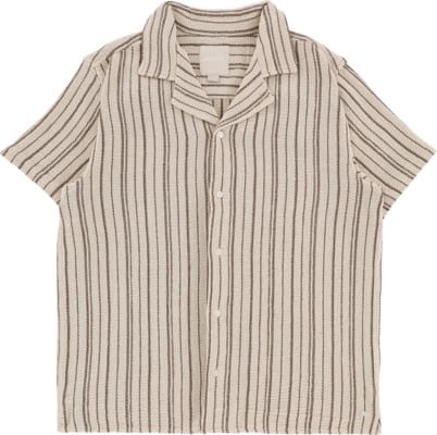 RVCA Vacancy Stripe S/S Shirt - ceramic - view large