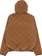 Patagonia Diamond Quilt Bomber Hoody Jacket - deer brown - reverse