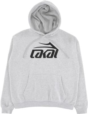Lakai Logo Hoodie - heather grey - view large