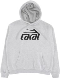 Lakai Logo Hoodie - heather grey