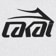 Lakai Logo Hoodie - heather grey - front detail