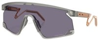Oakley BXTR Metal Sunglasses - matte grey ink/prizm grey lens