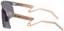 Oakley BXTR Metal Sunglasses - matte grey ink/prizm grey lens - side