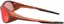 Oakley Eye Jacket Redux Sunglasses - fire orange/prizm trail torch lens - side