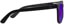 Glassy Mikemo Premium Polarized Sunglasses - blackout/blue mirror polarized lens - side