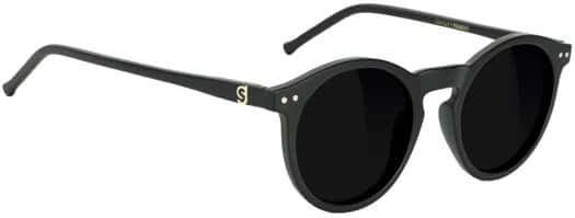 Glassy Apollo Premium Polarized Sunglasses - matte black/black polarized lens - view large