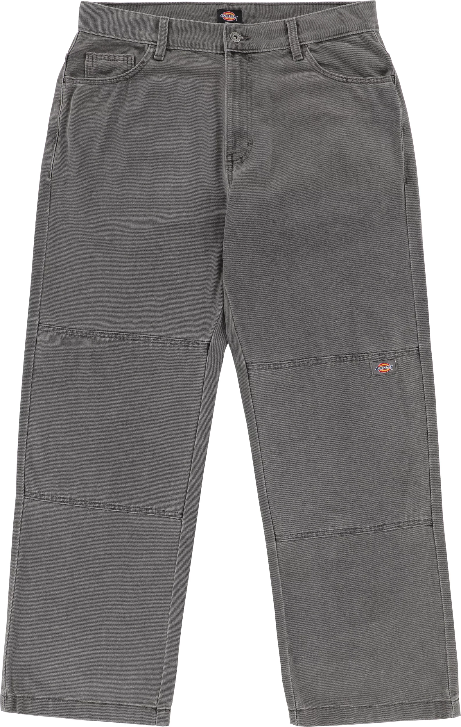 Dickies Double Knee Denim Jeans - grey wash tinted | Tactics