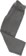 Dickies Double Knee Denim Jeans - grey wash tinted - alternate fold