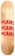 EDGLRD Miami 8.25 Skateboard Deck - natural
