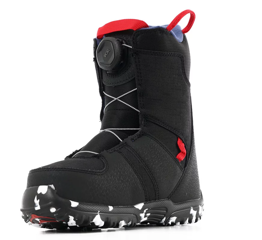 BURTON GROM BOA YOUTH 2016 スノーボードブーツ Amazon.com: Burton Kids' Grom BOA Snowboard Boots, Black, 11C