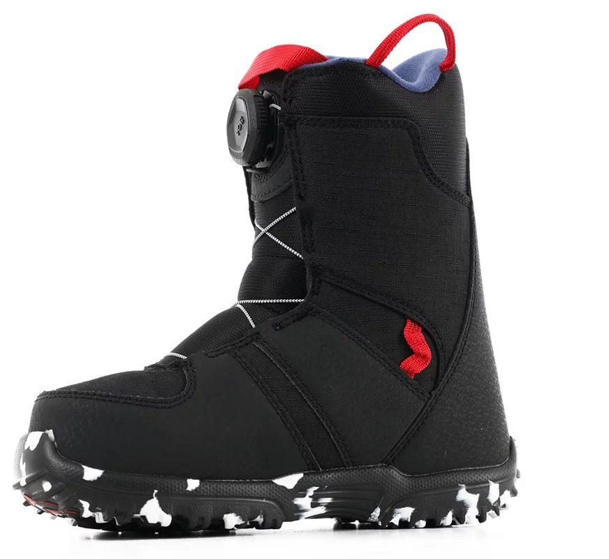 スノーボード BURTON KIDS' GROM BOA Black 21cm Burton Grom BOA Snowboard Boots - Kids' | evo