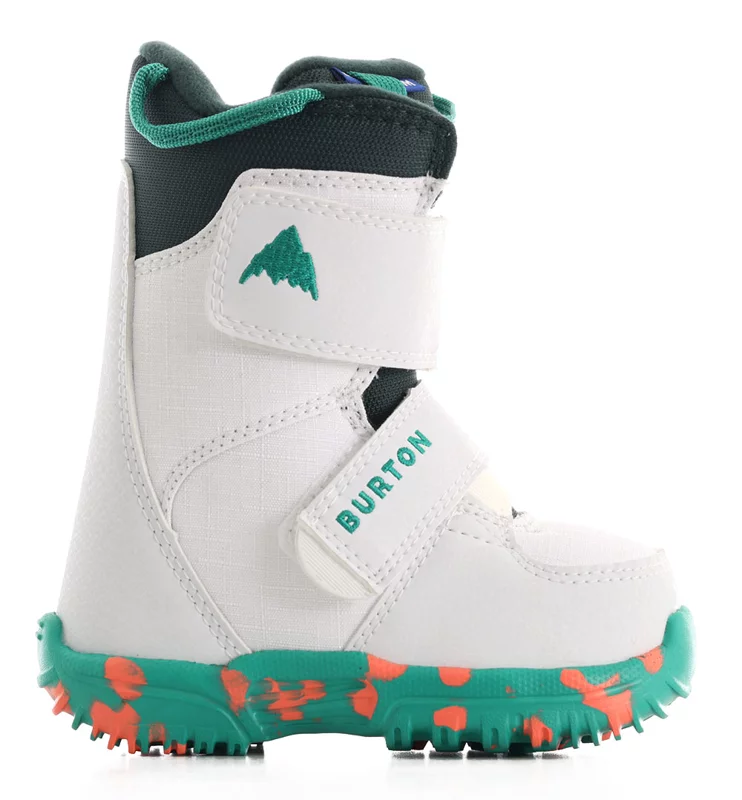 Burton Kids Mini Grom Snowboard Boots 2025 - white | Tactics