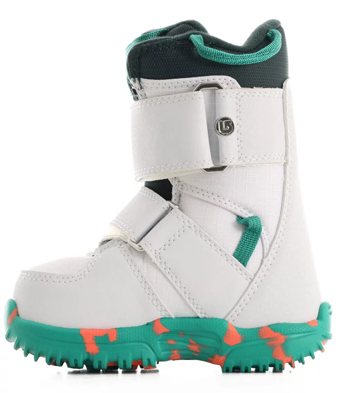 【新品】BURTON Mini Grom WHITE Kids S Burton Mini Grom Snowboard Boots - Kids' | evo
