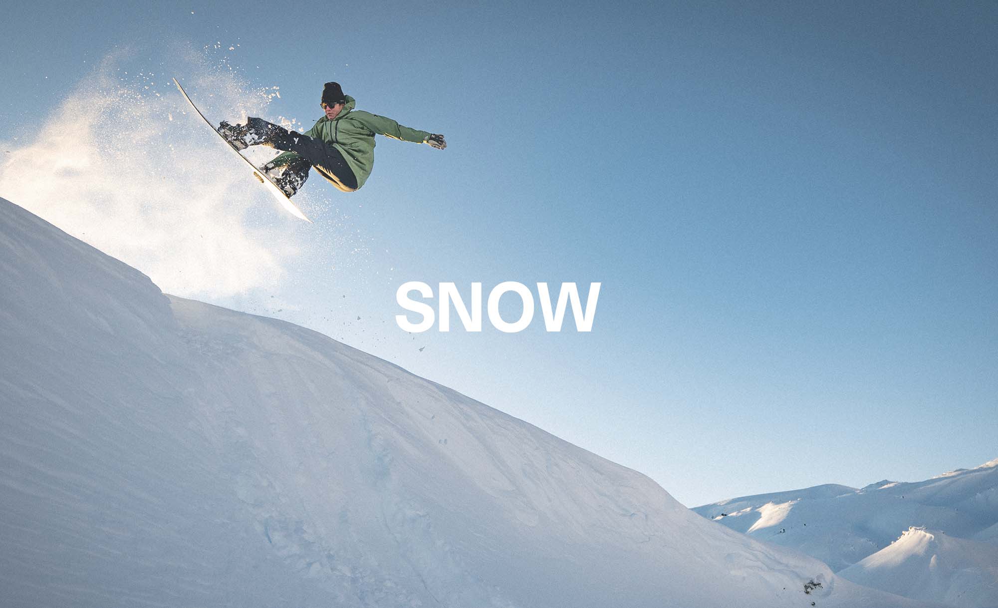 snowboarding welcome banner