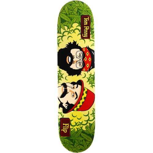 Flip Penny Tom's Friends 7.75 Skateboard Deck - sweet leaf | Tactics