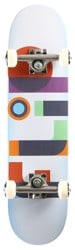 Flip Transparent 7.25 Mini Complete Skateboard