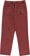 Spitfire Eternal Denim Pants - red overdye - reverse