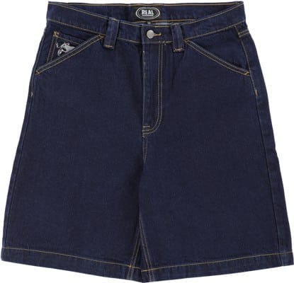 Real Street Cleaner Denim Shorts - dark wash - view large