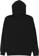 Anti-Hero Lil Pigeon Emb Zip Hoodie - black - reverse
