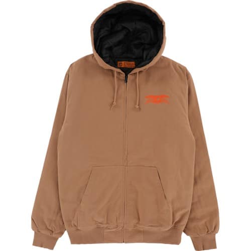 Anti-Hero Basic Eagle Ripstop Hooded Jacket - brown | Tactics