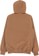 Anti-Hero Basic Eagle Ripstop Hooded Jacket - brown - reverse