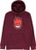 Spitfire Bighead Fill Hoodie - maroon/red-black-white