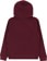 Spitfire Kids Bighead Fill Hoodie - maroon/black-red-white - reverse