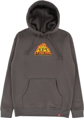 Spitfire Hellfire Hoodie - charcoal - view large