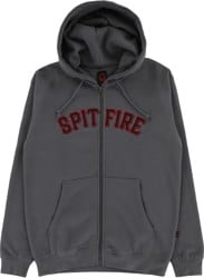 Spitfire Spitball Zip Hoodie - charcoal (solid)