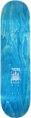 Tactics Trees Skateboard Deck - blue - view large