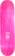Tactics Trees Skateboard Deck - pink