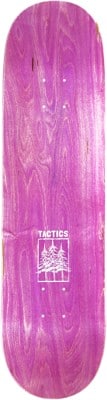 Tactics Trees Skateboard Deck - purple - view large