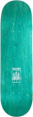 Tactics Trees Skateboard Deck - teal - view large