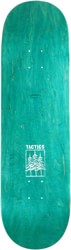 Tactics Trees Skateboard Deck - teal