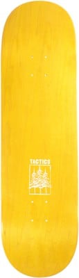 Tactics Trees Skateboard Deck - yellow - view large