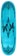 Tactics Logan Staff Infection 9.1 Egg Shape Skateboard Deck - blue