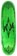 Tactics Logan Staff Infection 9.1 Egg Shape Skateboard Deck - green - front