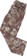Obey Classic Baggy Denim Jeans - fence camo multi - alternate fold