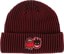 Spitfire Eternal Fill Beanie - dark red/black