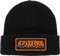 Spitfire Hellfire Script Patch Beanie - black