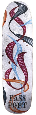 Passport Aged Airbrush 8.6 Skateboard Deck - scales - view large