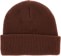 Anti-Hero Lil Pigeon Label Beanie - brown/yellow - reverse