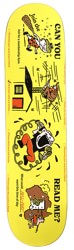 Passport Eyeball Series 8.0 Skateboard Deck - can you read me?