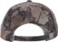 Obey Oval Strapback Hat - fence camo - reverse